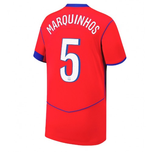 Paris Saint-Germain Marquinhos #5 Replika Tredje Tröja 2025-26 Kortärmad Paris Saint-Germain Marquinhos #5 Replika Tredje Tröja 2025-26 Kortärmad